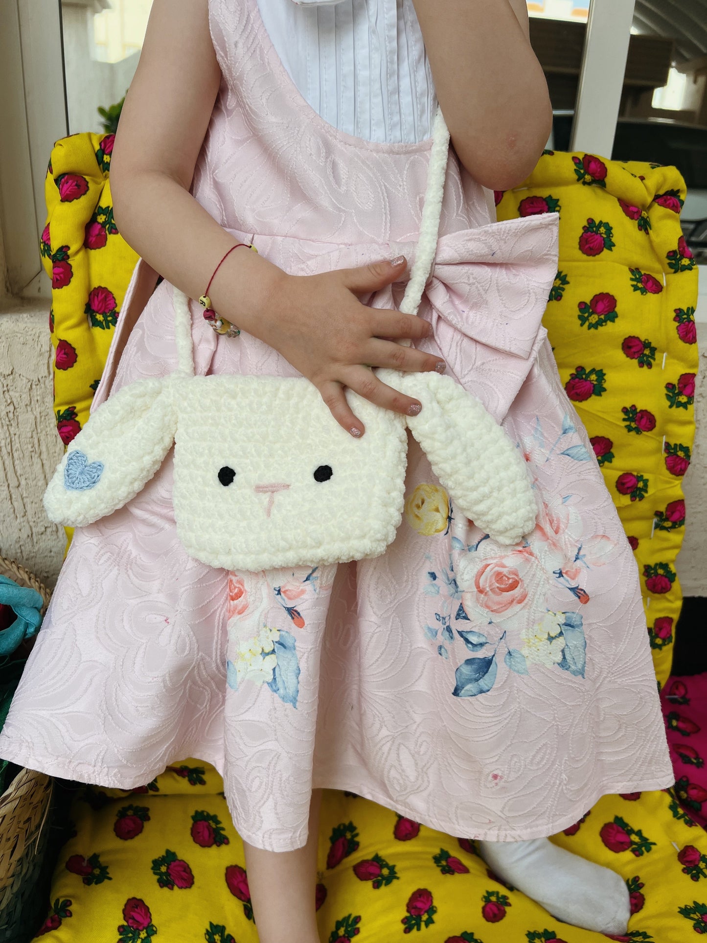 Velvet Eid Bag Bunny